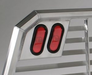 ProTech cab rack with dual oval light openings