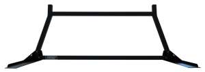 Open steel cab rack
